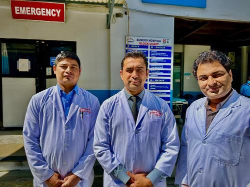 Dr. Katwal's team of Urology and Kidney Transplantation